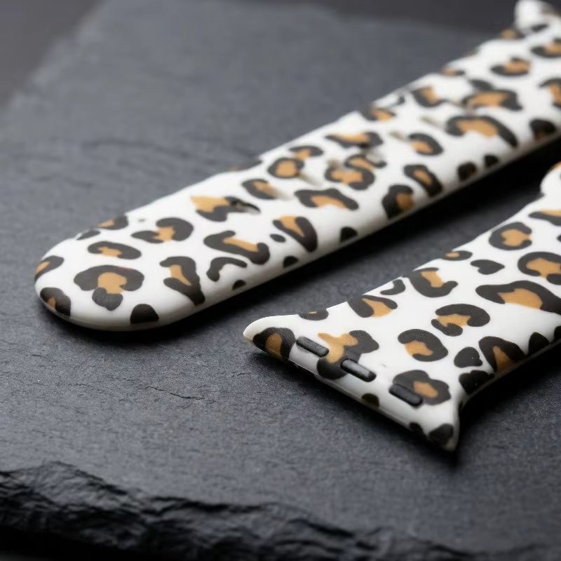 Bracelet imprimé léopard pour Apple Watch