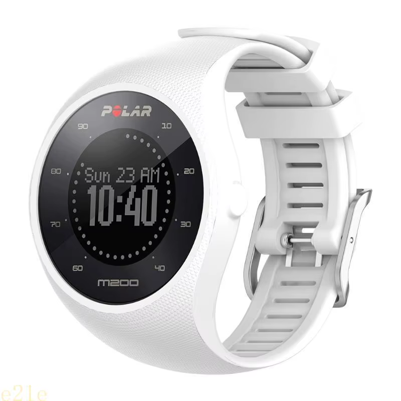 E21E M200 Bracelet montre réglable en Silicone anti-rayures