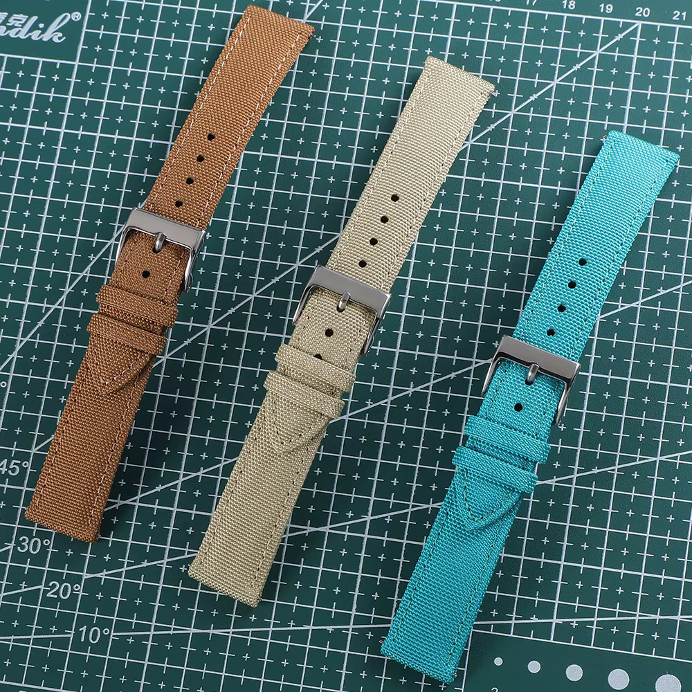 Bracelet de montre en tissu voile étanche