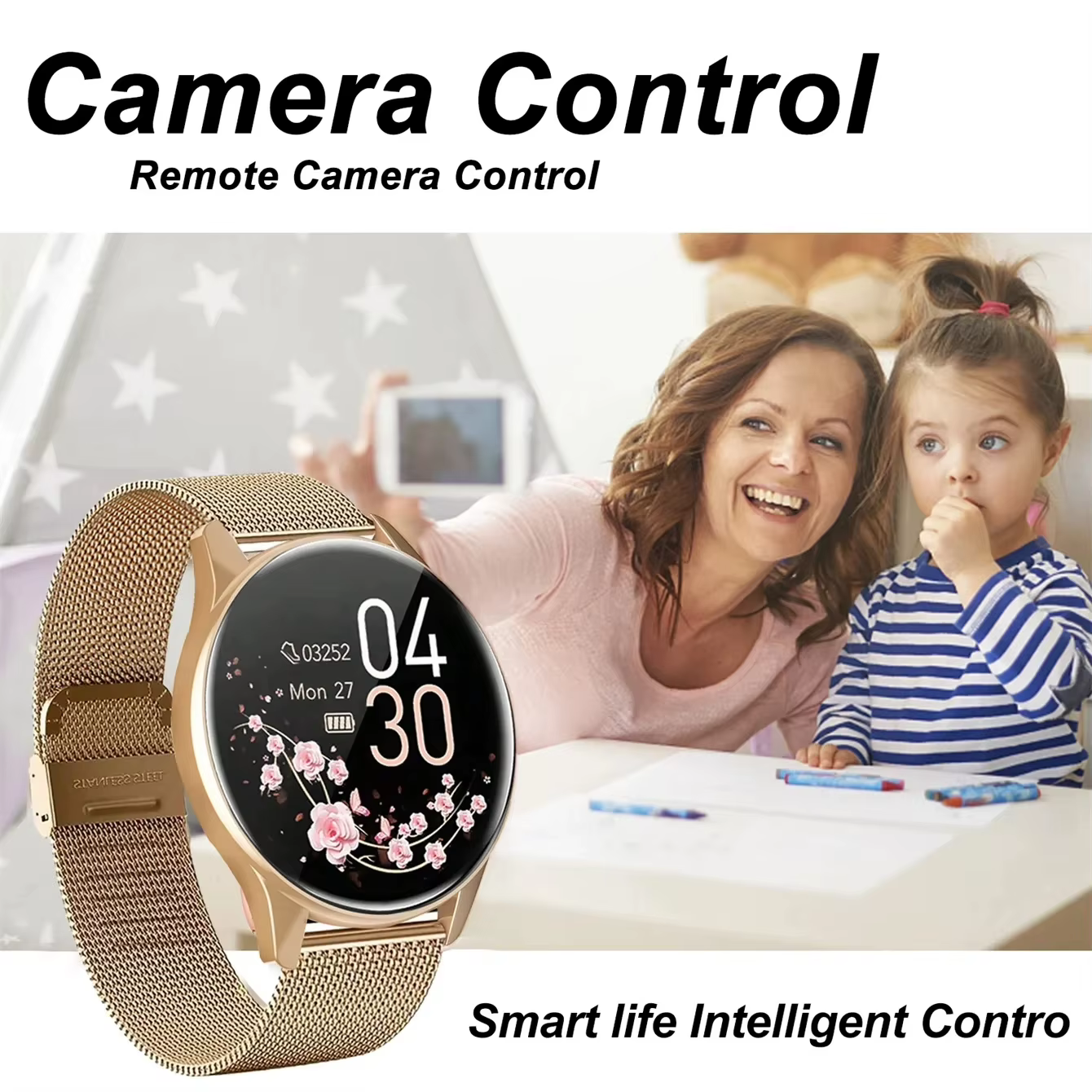 2025 nouvelles femmes SmartWatch Bluetooth appel dame montres Sport étanche fréquence cardiaque sommeil montre