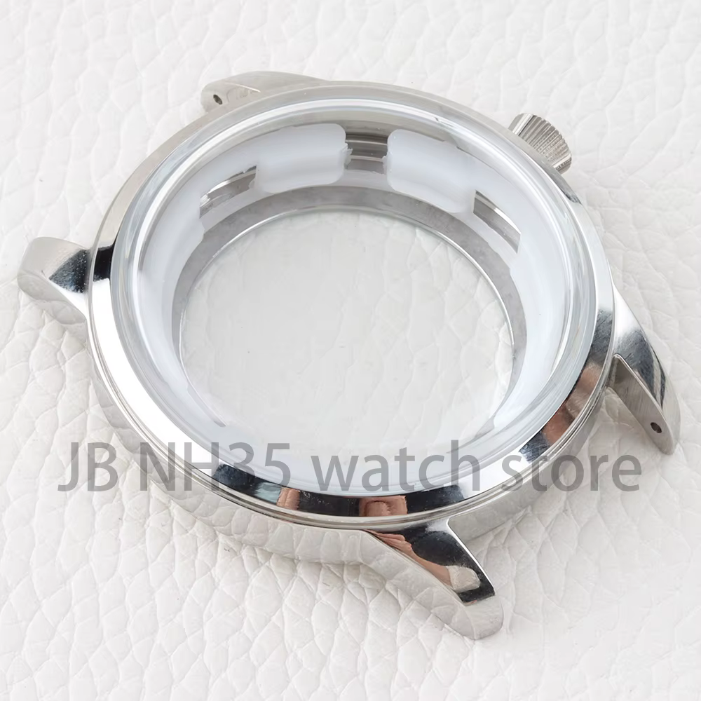 Boîtier de montre NH35 argent/or Rose 40mm