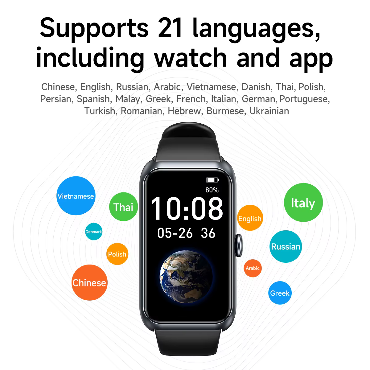 HOCO 1.47 TFT montre intelligente écran tactile Bluetooth 5.3 Version d'appel IP67 étanche fréquence cardiaque moniteur