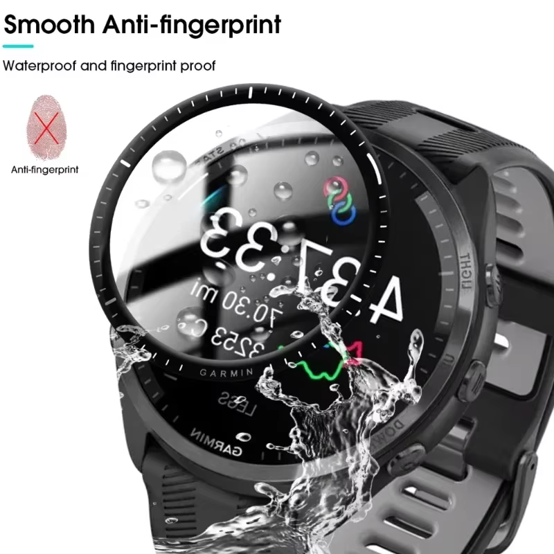 Protecteur d'écran en film incurvé 3D pour Garmin Forerunner 965