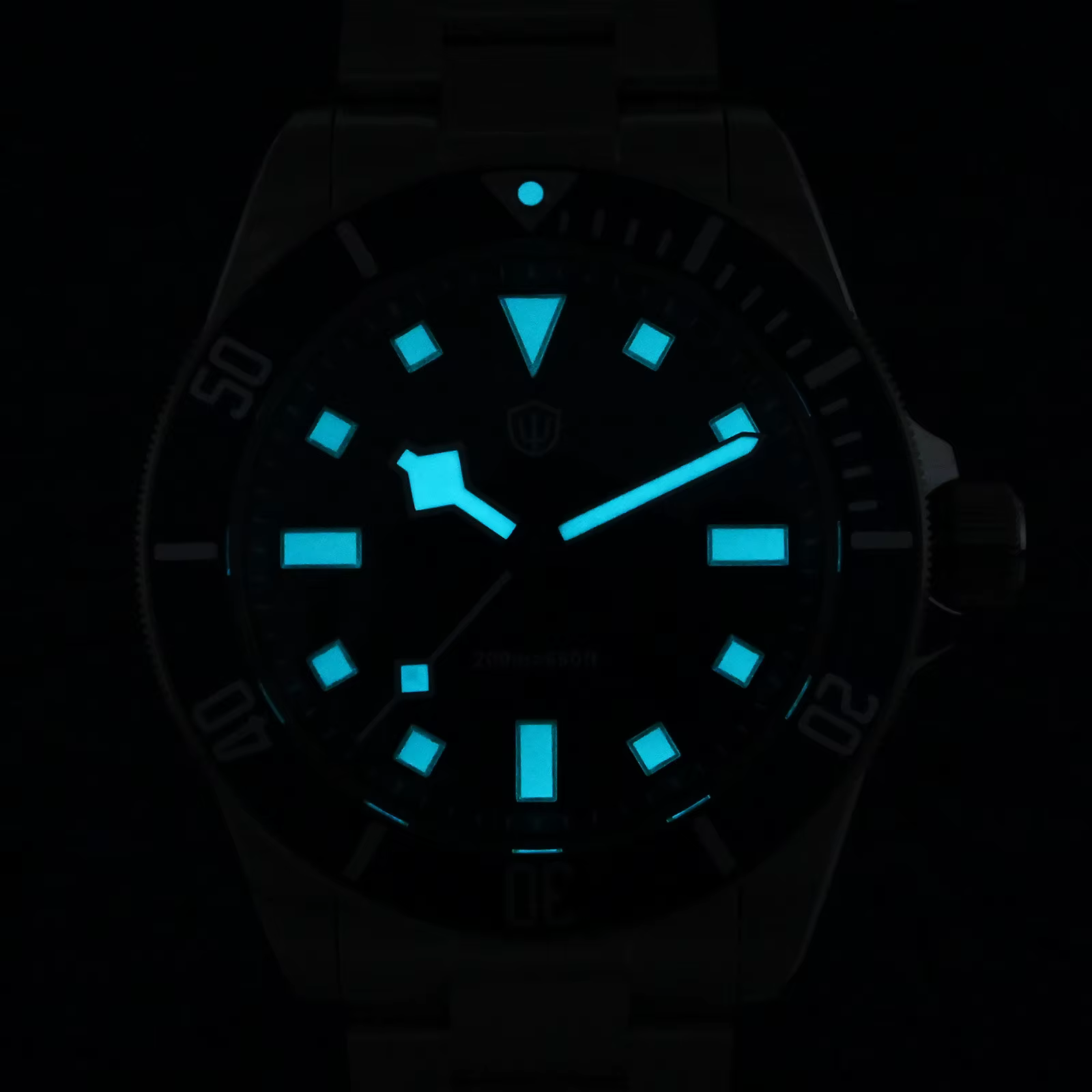 Watchdives WD1969 Pro montre VH31 balayage secondes en acier inoxydable mouvement à Quartz montres saphir 200m montre-bracelet étanche