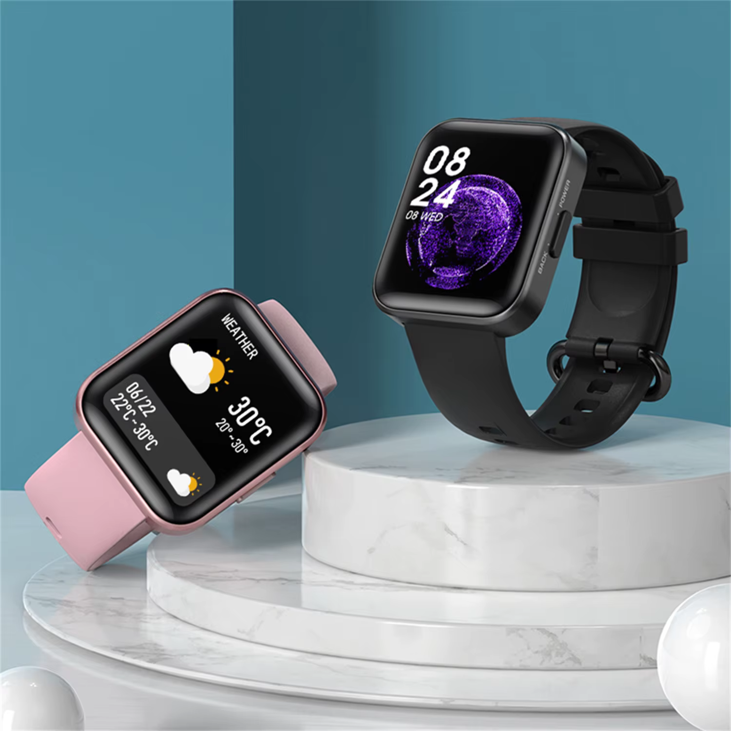 MISIRUN sport montre intelligente pour hommes femmes Fitness Tracker surveillance de la fréquence cardiaque IP68 étanche Notifications intelligentes montres