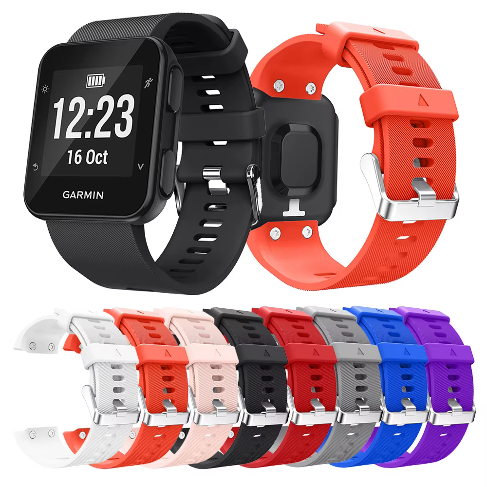 Bracelet de sport en silicone pour Garmin Forerunner 35