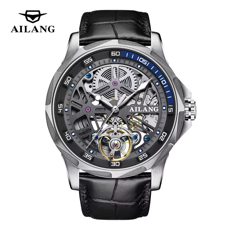 Montre en verre incurvé durable 8206 AILANG