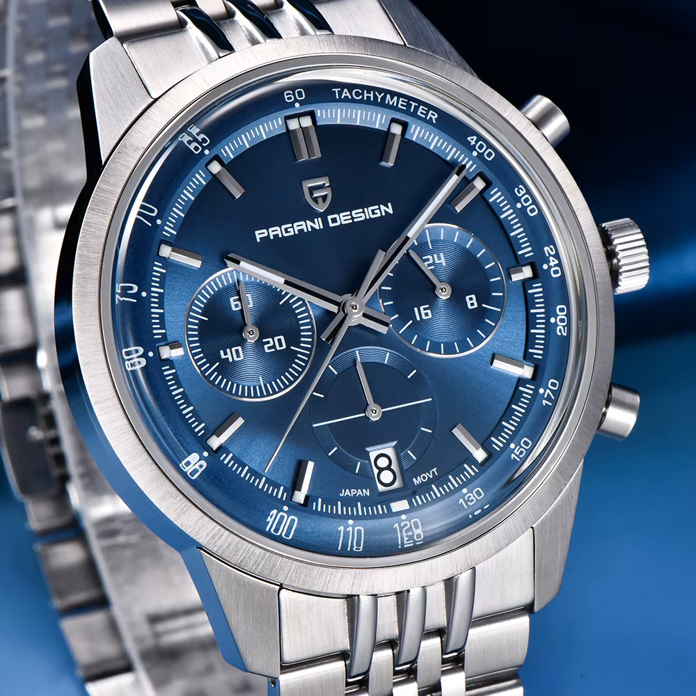 PAGANI DESIGN – montre à Quartz pour hommes