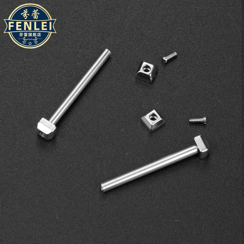 Pour Cartier PASHA montre accessoires ceinture en acier inoxydable bielle Table oreille sangle vis tige axe fixe 16mm 18mm 20mm 22mm