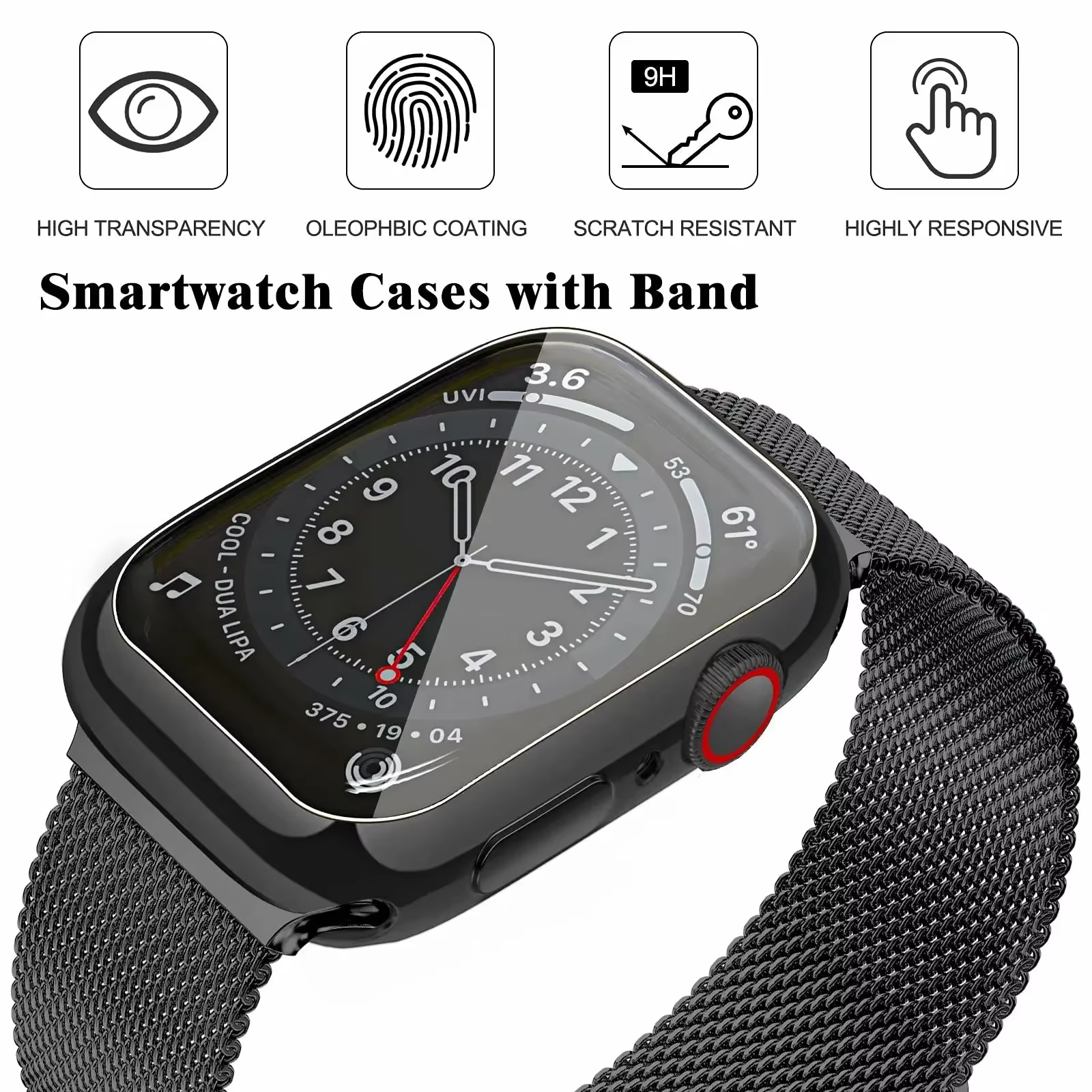 Boucle milanaise pour bracelets de montre Apple 45mm 44mm 40mm 41mm 42mm-46mm bracelet starlight iwatch série 8 7 6 5 SE 9 10 Ultra 2 49mm