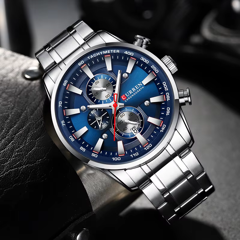 Istro REN-Montre à Quartz Étanche pour Homme