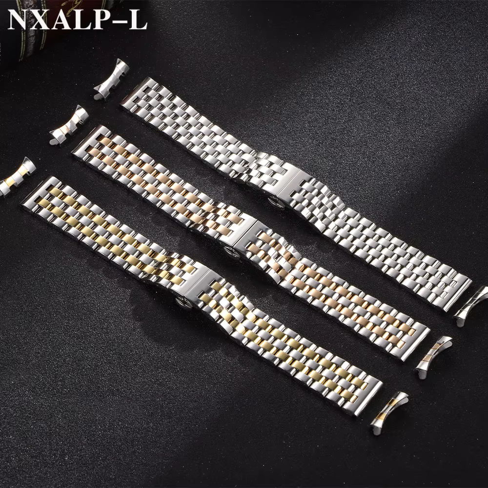 Bracelet en acier inoxydable massif 18mm 20mm 22mm