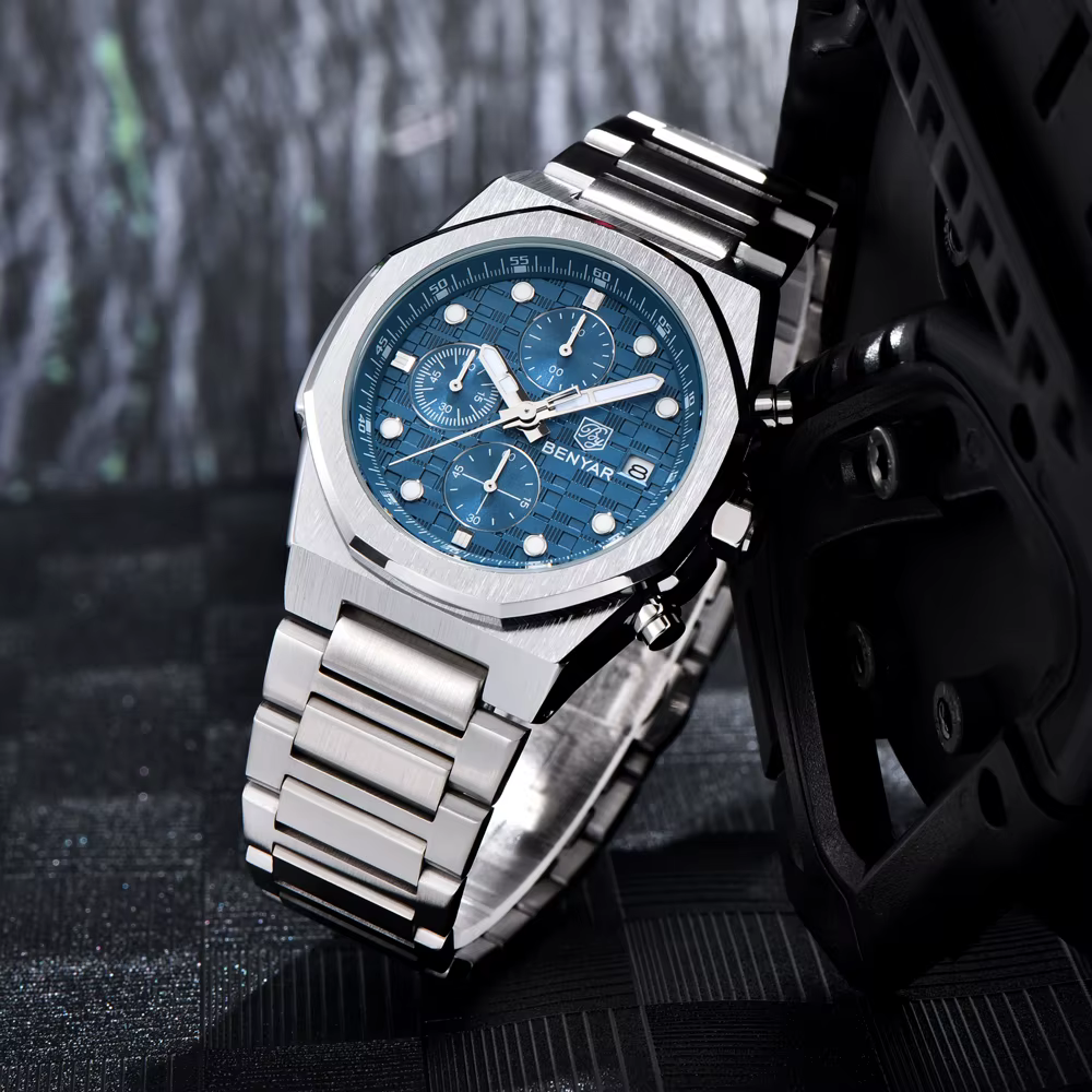 BENYAR – montre-bracelet à Quartz pour hommes