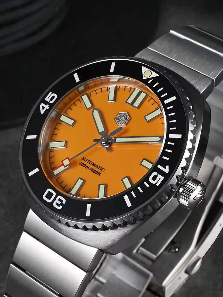 San Martin-Montre de Plongée pour Homme