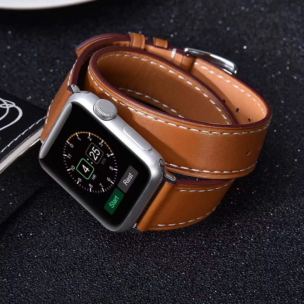 Bracelet Double Tour pour Apple Watch Band