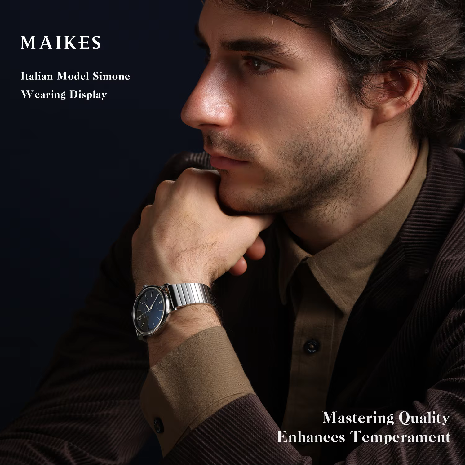 MAIKES – Bracelet de montre en acier inoxydable 316L, accessoires à dégagement rapide pour Blancpain Jaeger-LeCoultre NOMOS Tudor
