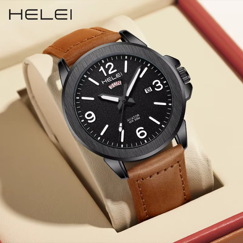 Montre à Quartz classique pour hommes