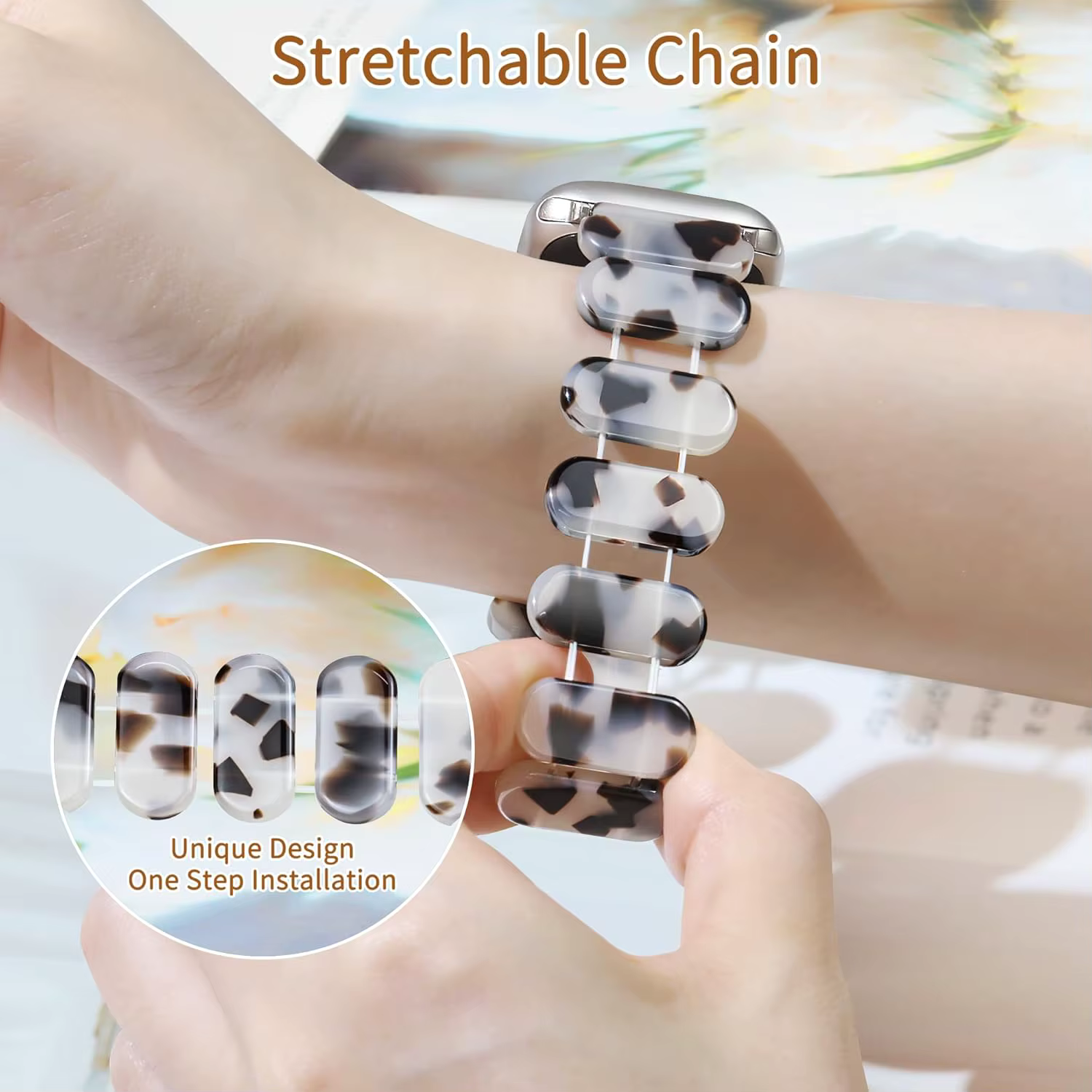 Bracelet en résine pour Apple Watch