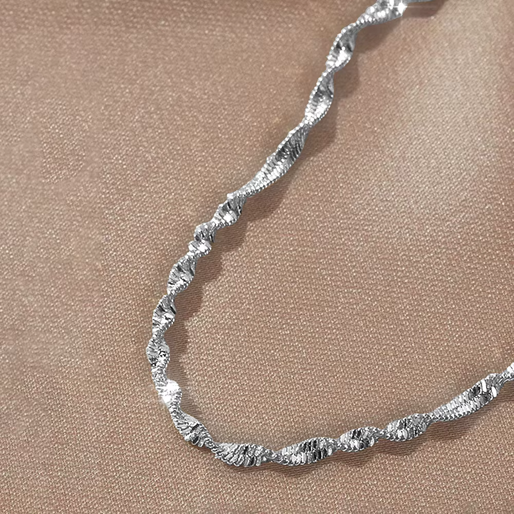 Bracelet à chaîne Simple en acier inoxydable