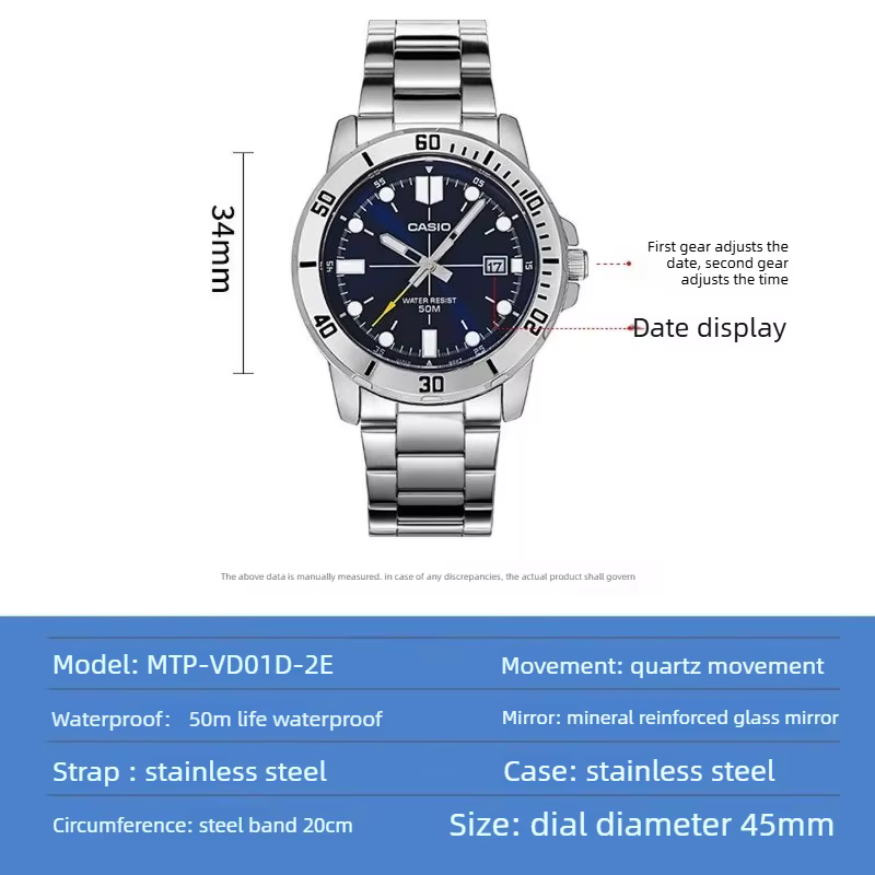 Montre pour homme Casio MTP-VD01D