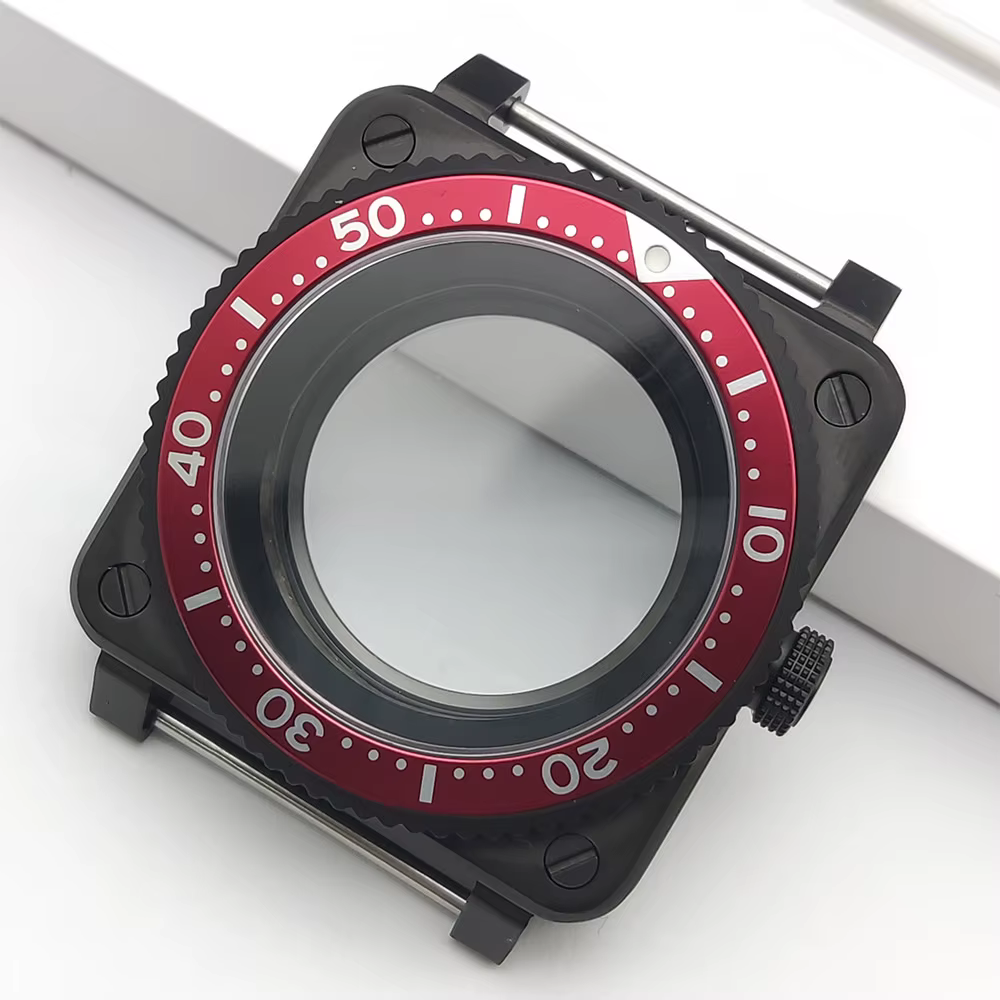 Boîtier de montre carré SKX007 42MM