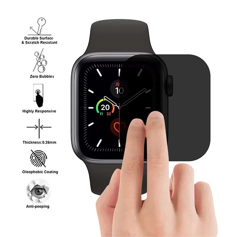 Protecteur d'écran de confidentialité pour Apple Watch