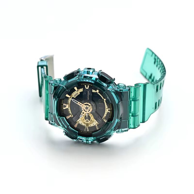 Étui à Bracelet Transparent coloré pour G-SHOCK GA-100/110/120/140 GD-100/110/120 GAX-100 GLS-100