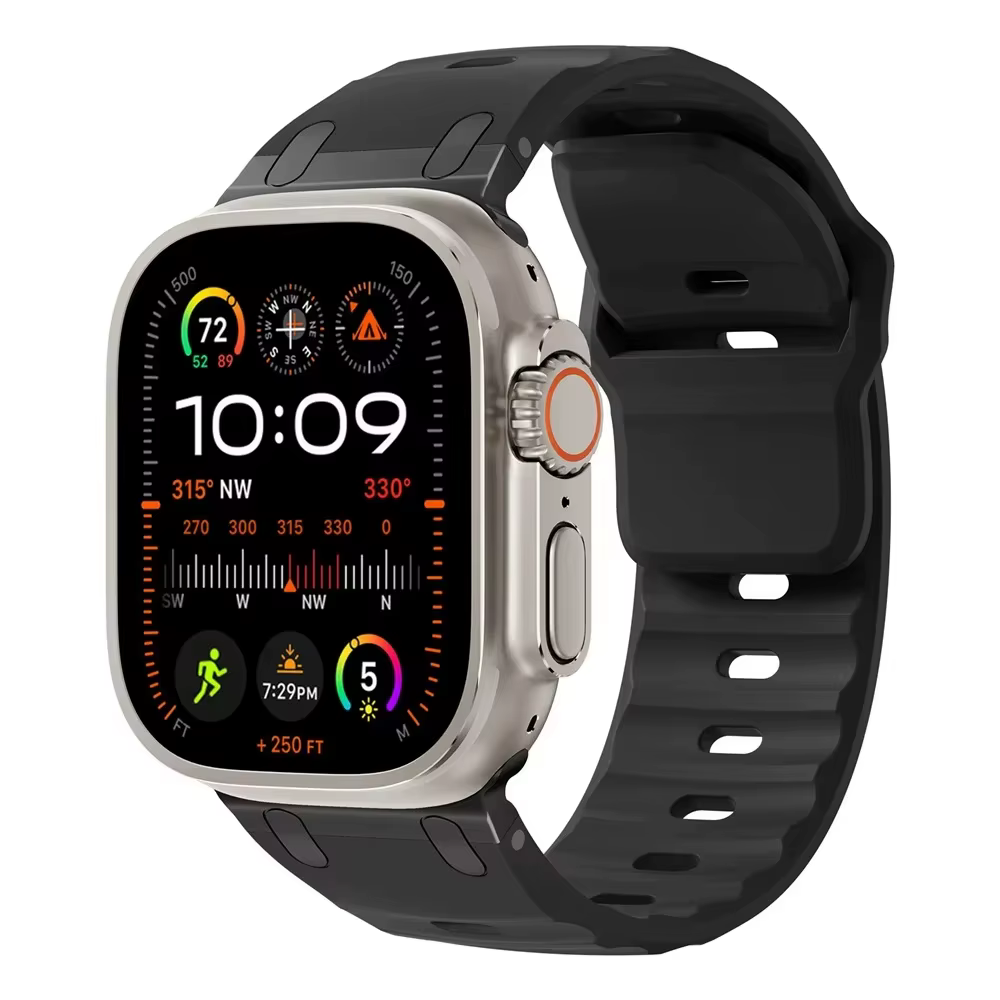 Bracelet de Sport en Silicone pour Apple watch ultra 2