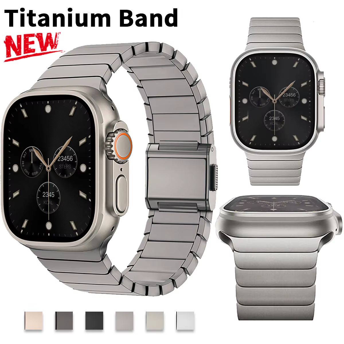 Bracelet en titane pour hommes