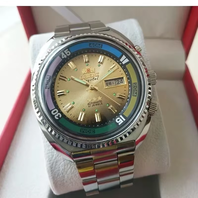 Montre mécanique sportive complète DFDG pour homme