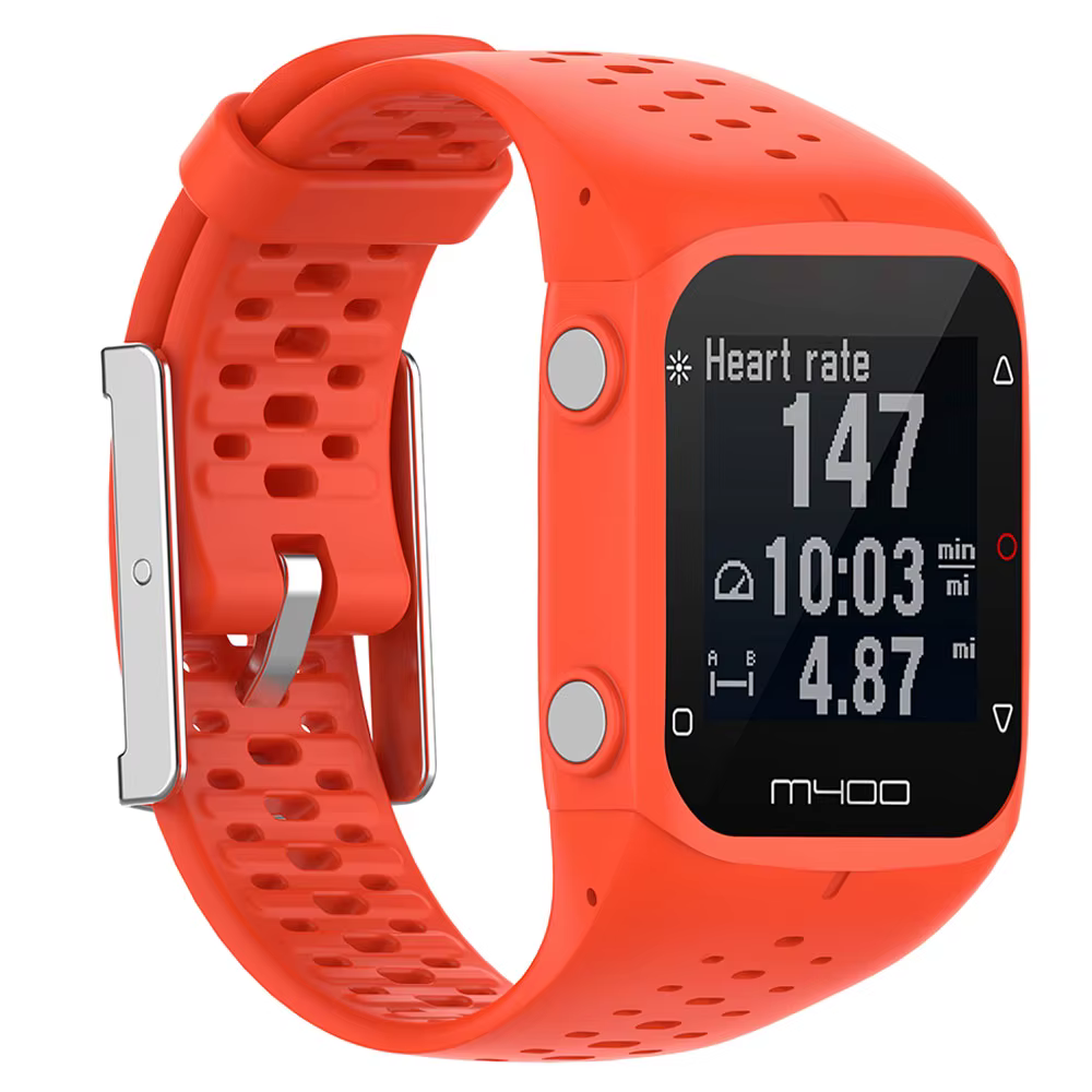 Pour Polar M400 M430 GPS course M 400 300 Bracelet en Silicone souple respirant