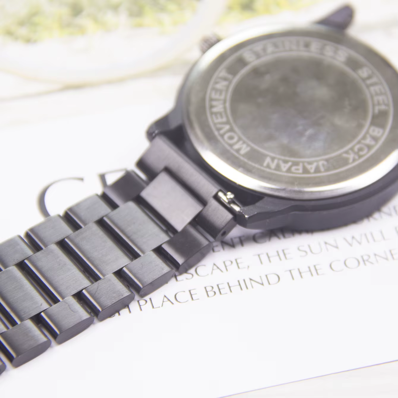 Bracelet de montre en maille de perles de haute qualité