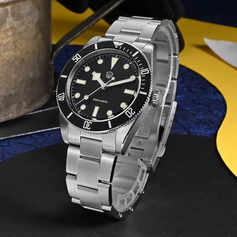 Watchdives WD7922 montre à Quartz VH31 mouvement 200m étanche hommes montres saphir cristal lumineux Vintage