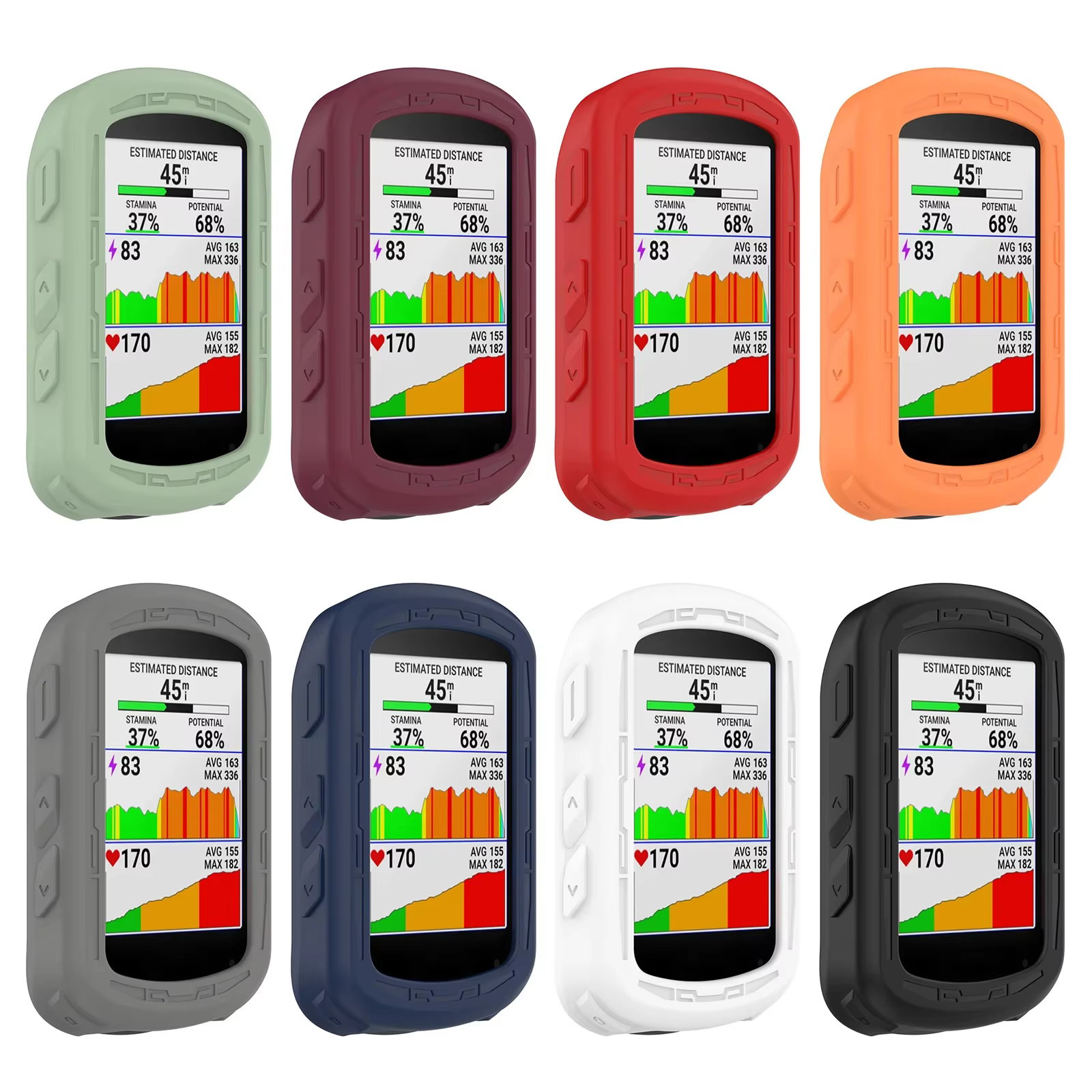Coque en silicone TPU + 2 pièces en verre trempé pour Garmin Edge 840 540 GPS chronomètre housse de protection 540