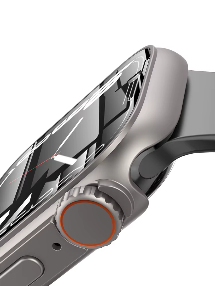 Coque en verre pour Apple Watch