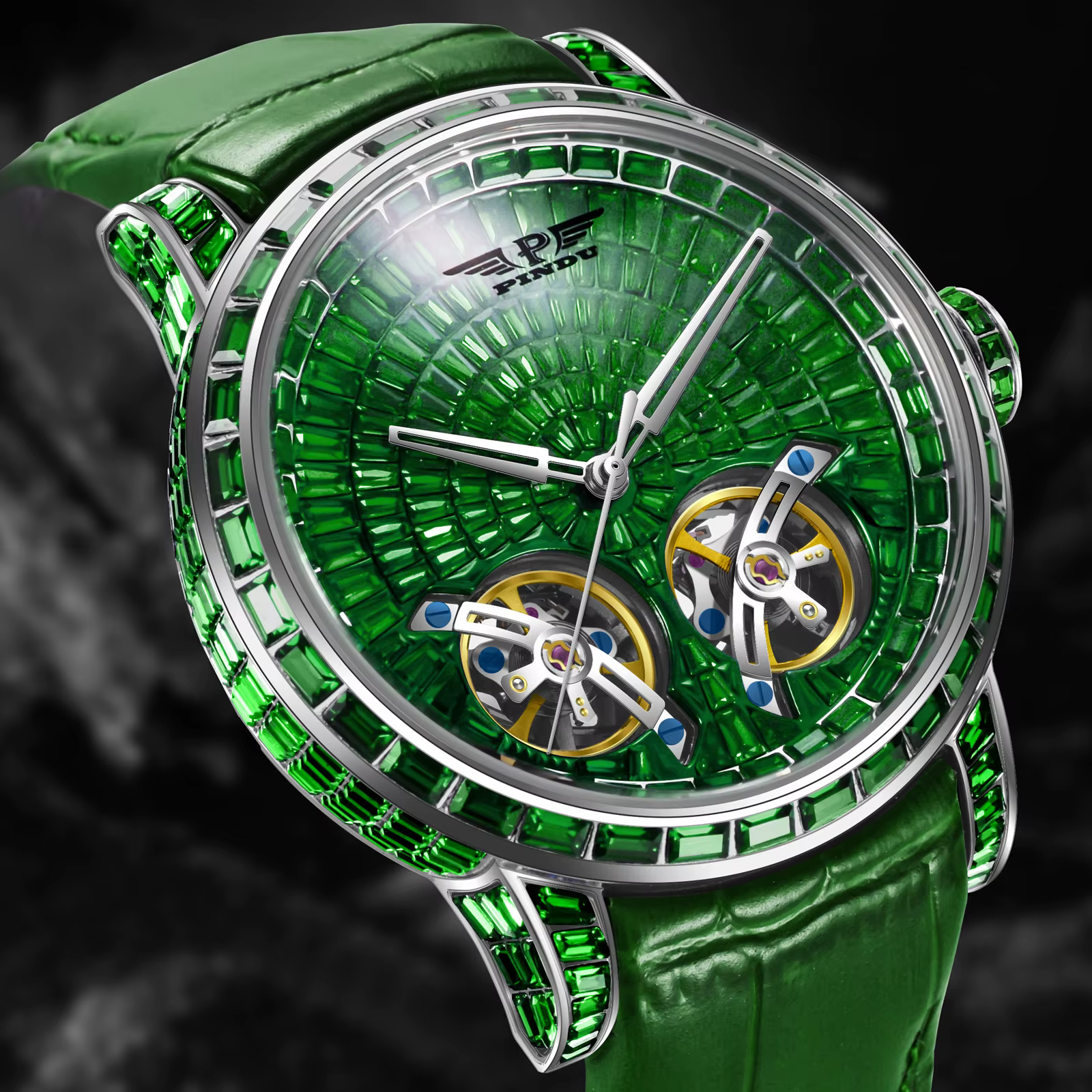 Montre mécanique de luxe pour homme PINDU Design 2026