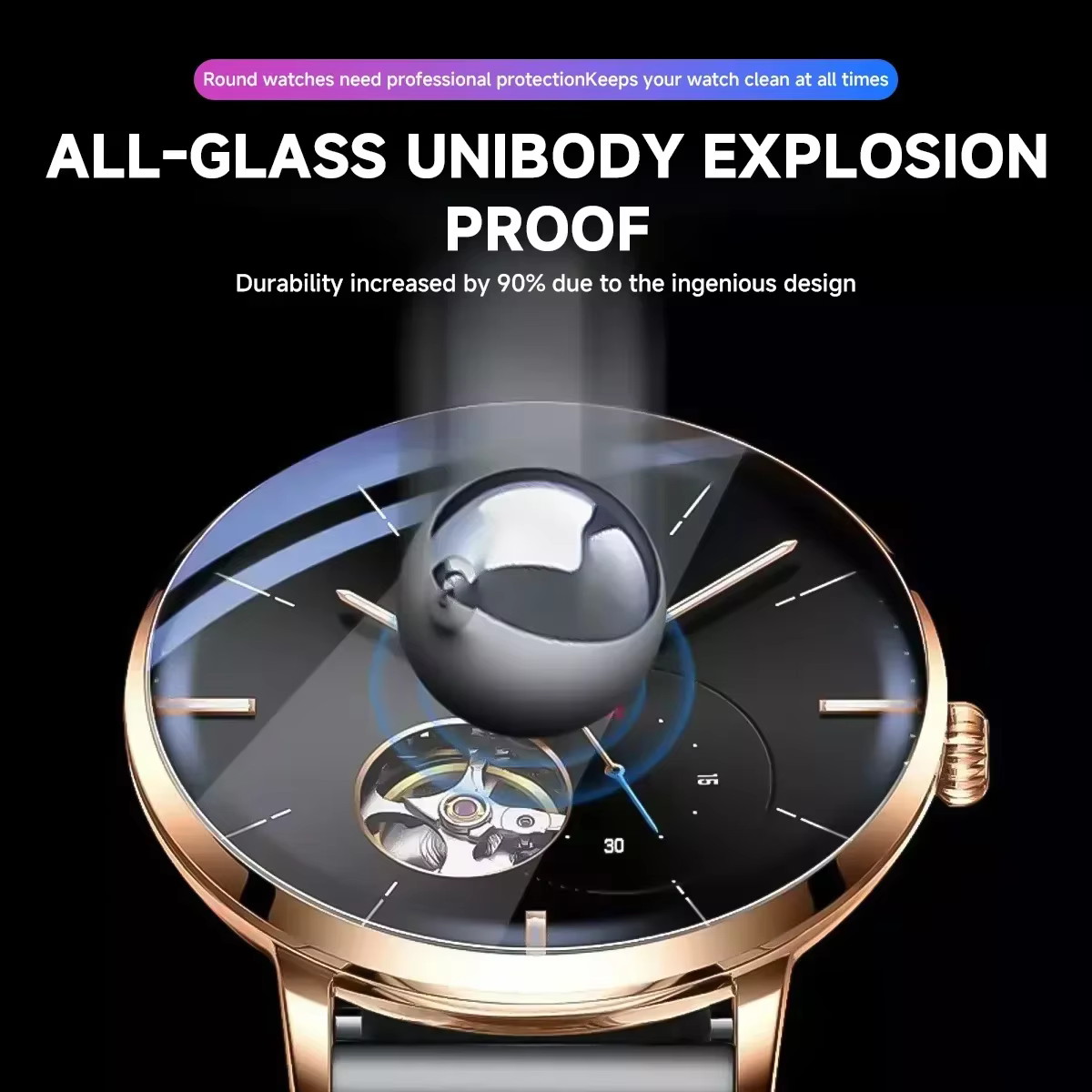 Protecteur d'écran universel pour montre intelligente