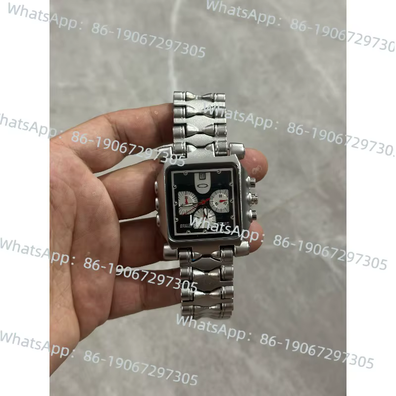 Original nouveau carré grand cadran étanche lumineux mode tendance montre pour hommes