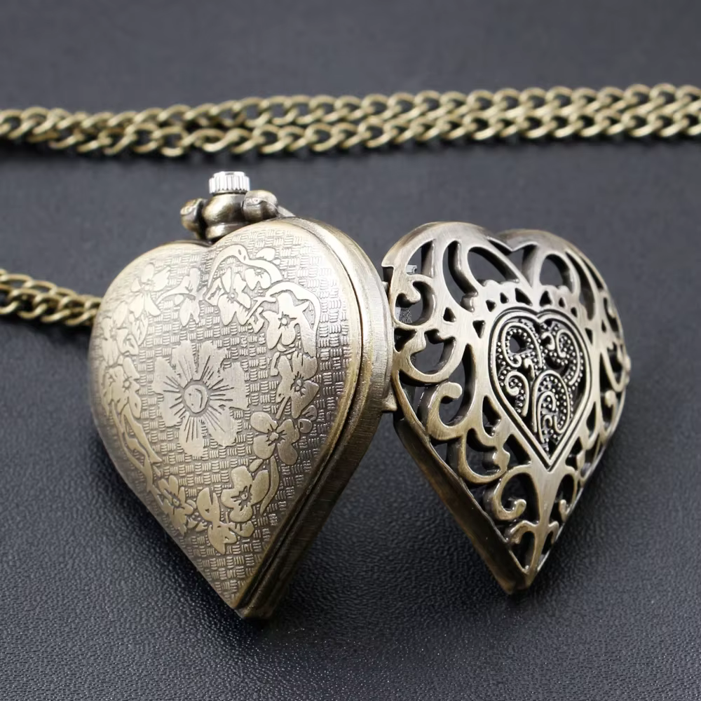 Montre de poche Vintage pour hommes et femmes