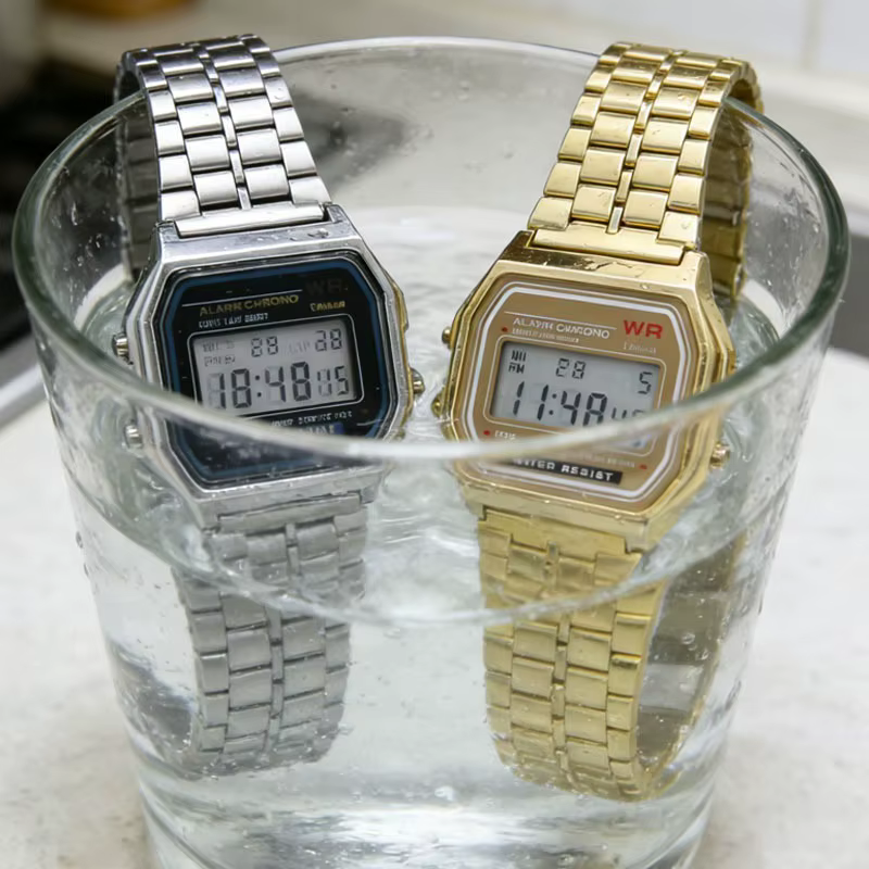 Montre numérique tendance pour hommes