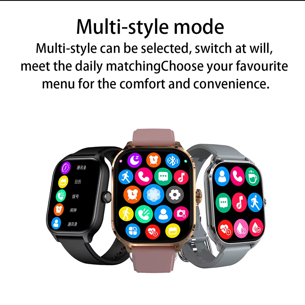 Montre connectée avec appels Bluetooth