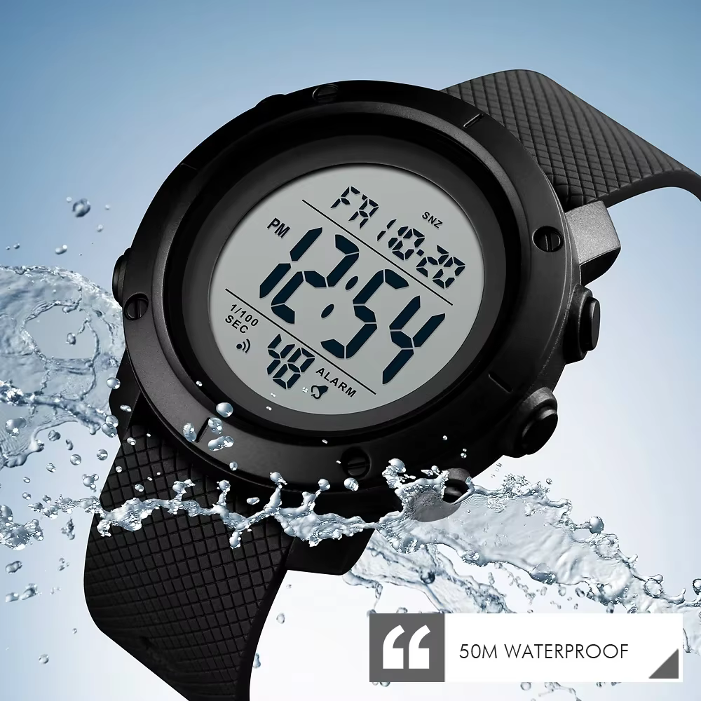 SKMEI 1426 Montre hommes réveil mode