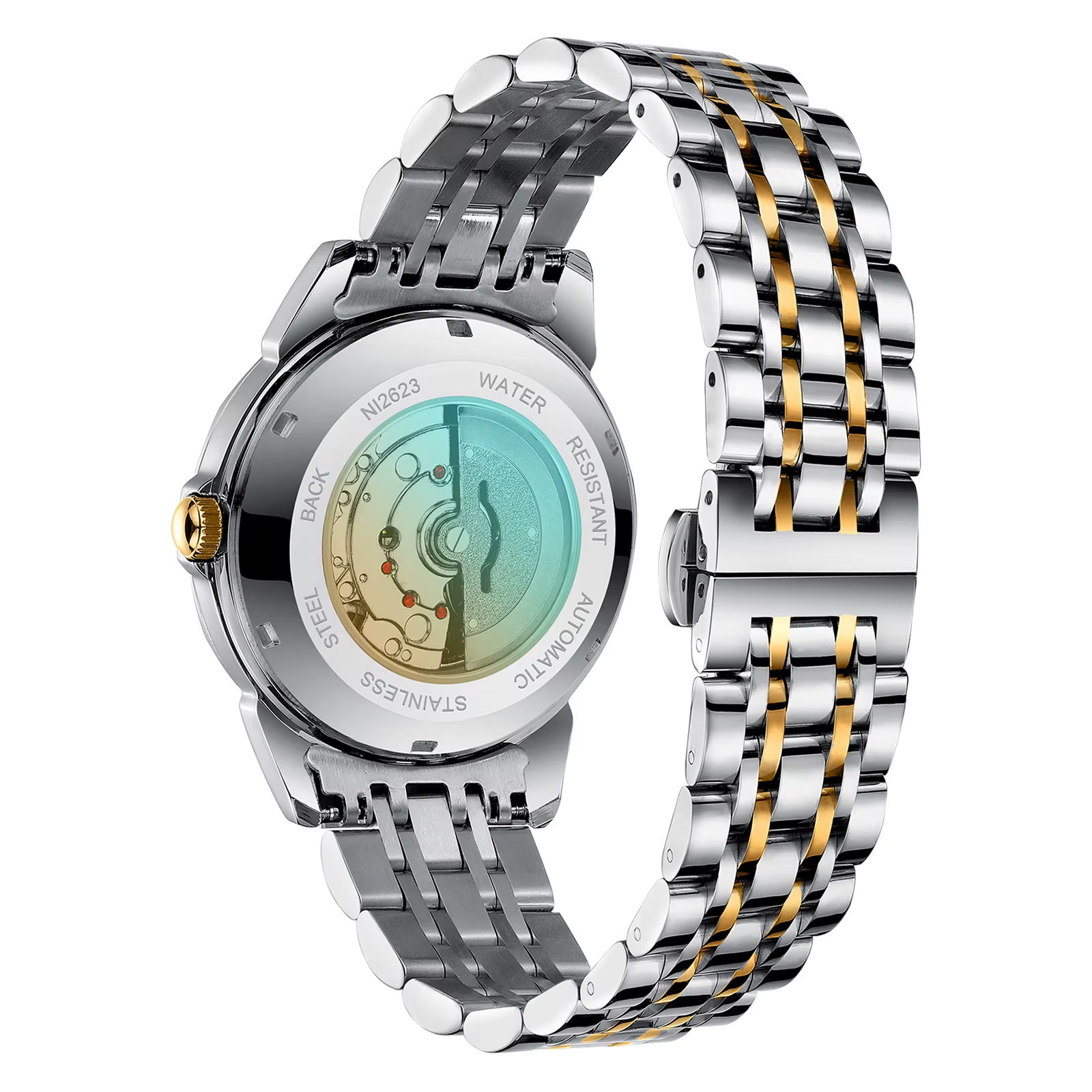 Montres mécaniques automatiques étanches pour hommes
