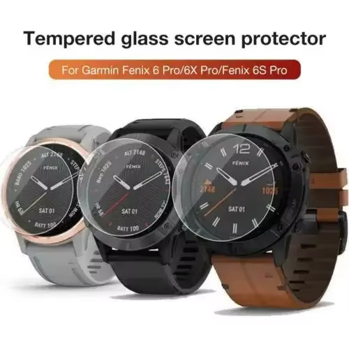 Film de protection d'écran en verre pour montre intelligente Garmin Fenix