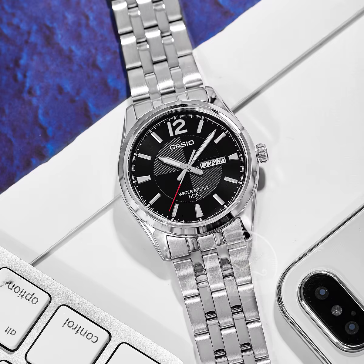 Mol montre pour hommes simple à la mode étanche Quartz