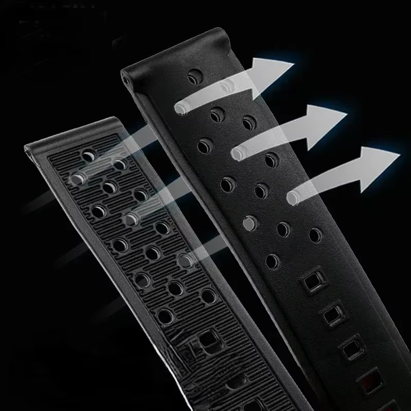 Bracelet de montre en silicone de haute qualité pour F1 TAG HEUER FORMULA 1
