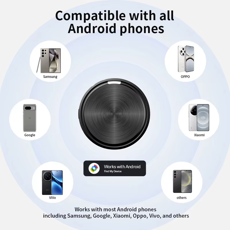 AirTag Tracker pour Android localisateur intelligent fonctionne avec Google trouver mon appareil sac clé animal de compagnie personnes âgées recherche suivi