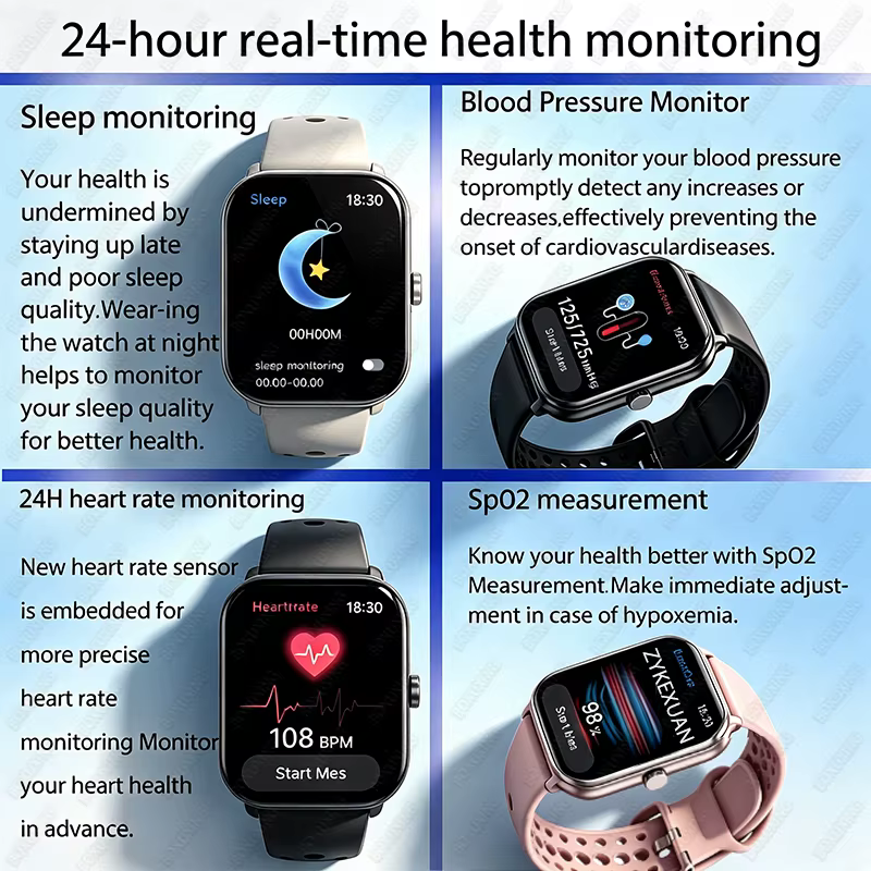 Nouvelle Montre Connectée ECG 2026 Homme Femme