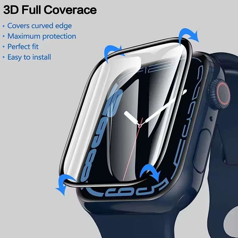 Protecteur d'écran pour Apple Watch série 10 11 9 8 7 6 SE 5 4 3
