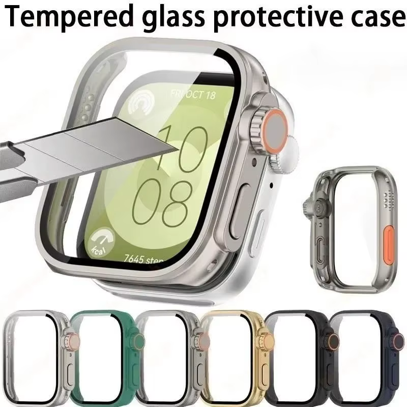 Protecteur d'écran + boîtier en verre trempé pour Huawei Watch Fit 4 Fit 4 Pro Fit 3